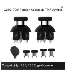 구리킷 720 ° PS4 호환 PS5 호환 에지 게임패드 스위치 프로 엑스박스  컨트롤러용 텐션 조절식 TMR 조이
