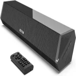 TV용 베스티산 사운드 바 16인치/50W 소형 깊이 향상/DSP/Bass+/3EQ HDMI ARC/CEC 광/BT/PC와 함께