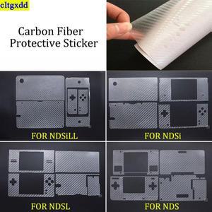 1Set NDS/NDSi/NDSL/NDSiLL 컨트롤러 투명 스킨 카본 보호 필름 스티커 부착 액세서리