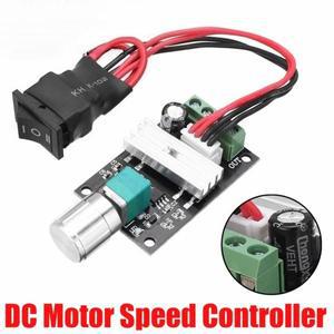 PWM DC 모터 속도 컨트롤러 6V 12V 24V 3A 정방향 역방향 스위치 용 조절식 거버너