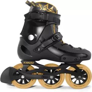 플라이다즐 남성 인라인 스케이트 3WD 110MM - ABEC-9 베어링이 장착된 어반 피트니스 스피드 스케이팅