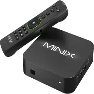 AI 화질 향상 및 해상도 기능을 갖춘 MINIX U8K-Ultra 8K 안드로이드 미디어 플레이어 8GB RAM eMMC AOSP