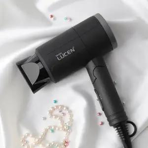 [루센]접이식 헤어 드라이기 가정용 여행용 미니 드라이어 LU-701 (블랙)