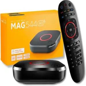 Raxxio MAG544w3 셋톱박스 - 4K HDR 스트리밍 미디어 플레이어 출력 Amlogic S905Y4 Linux 4.9 듀얼 밴드