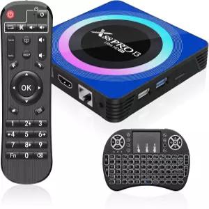 안드로이드 13.0 TV 박스 8K 2026 4GB RAM ROM RK3528 쿼드코어 지원 WiFi6 2.4Ghz/5.0Ghz HDR10 BT 5.0