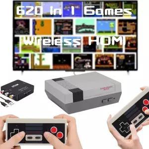 620개의 비디오 게임 Av 및 HDMI 출력 플러그 앤 플레이 시스템에 내장된 클래식 미니 레트로 콘솔 듀얼