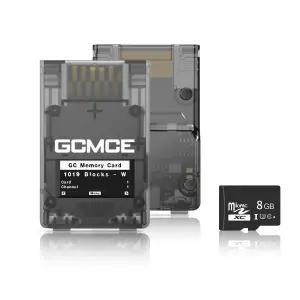 비트펑스 GCMCE 플립퍼MCE 메모리 카드 에뮬레이터 - 펌웨어 업그레이드 무제한 저장 및 게임 ID 지원 8GB