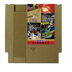 NES 컬렉션 게임과 호환되는 852 in 1 슈퍼 카트리지 멀티카트