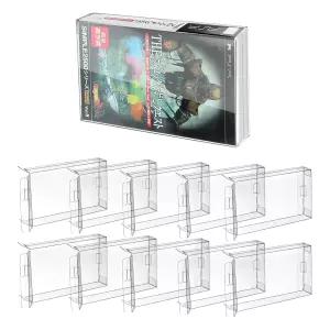 PSP 게임 카드용 10 PCS 투명 보호 디스플레이 케이스 - PlayStation 휴대용 UMD 카트리지용 보관함 CIB