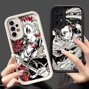귀멸의칼날 Kimetsu No Yaiba 애니메이션 케이스 삼성 갤럭시 A55 A54 A35 A53 A52 A34 A12 A14 A15 A16 A2