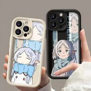 프리렌 Anime Frieren Beyond Journeys iPhone 16 15 14 13 12 11 Pro Max Mini XR XS X 7 8 Plus TPU 뒷면