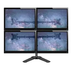 고품질 디중 모니터 스탠드 암 듀얼 TV 거치대 트리플 브라켓 27인치 4대 모니터거치대 WFLZGEP