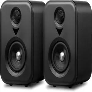 AIYIMA S400 80와트 2.0 채널 홈 오디오 액티브 책장 스피커 서브 출력 TPA3118 앰프 칩