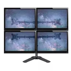 고품질 디중 모니터 스탠드 암 듀얼 TV 거치대 트리플 브라켓 27인...
