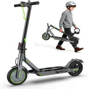 맥스샷 전기 스쿠터 85/0/4인치 어 9/22mph 350W/500W 모터 228마일 주행 거리 듀얼 서스펜션이 있는