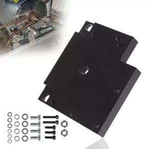 MX350 / 포켓 모드용 포울리 업그레이드 모터 어댑터 플레이트 MY1020 48V 1000W 브러시 장착 블랙 CNC