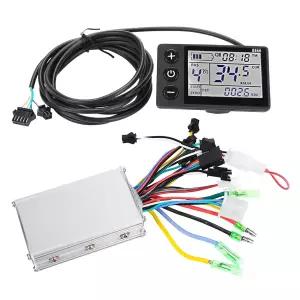 전기 컨트롤러 박스 모터 브러시리스 24V 48V 스쿠터 키트 LCD 디스플레이 패널 포함