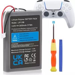 히슈웬 컨트롤러 배터리 5 듀얼센스 CFIZCTW 무선 2650mAh LIP708 교체