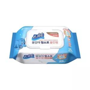 스카트 물걸레청소포 올인원 표준형 25매
