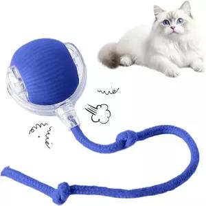 고양이 360 자동 스마트 애완동물 공 모션 활성화 충전식 4가지 모드 3가지 속도 조절 몇 초 만에 지루함을
