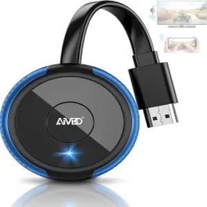 AIMIBO 4K 무선 디스플레이 어댑터 플러그 앤 플레이 TV/모니터/프로젝터용 HDMI 동글 5G