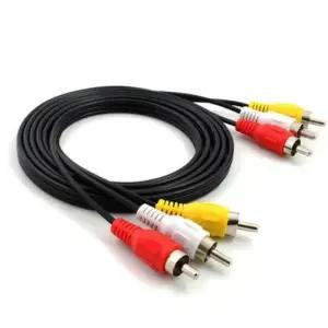 오디오케이블 to 양 AV 케이블 SW0044 3RCA (1M)