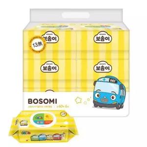 보솜이 아기물티슈 13무 안심 60매x6입