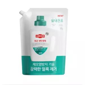 애경 랩신 향균 세탁세제 실내건조 일반드럼겸용 리필 1.5L