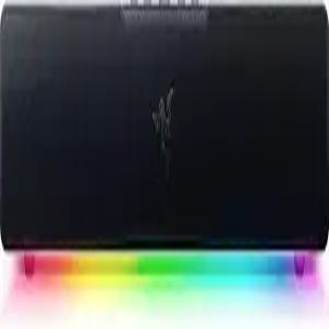 풀레인지 드라이버가 장착된 리바이어던 V2 X PC 사운드바 컴팩트 디자인 크로마 RGB USB 타입 C 전원 및