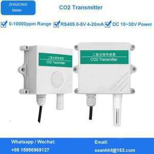 공기질측정기 이산화탄소 측정기 CO2 5000PPM 센서 2000 420MA RS485 변환기 65 송신기