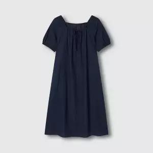 JAJU 여 소프트 시어서커 반팔 파자마 원피스 J2062030680561247125