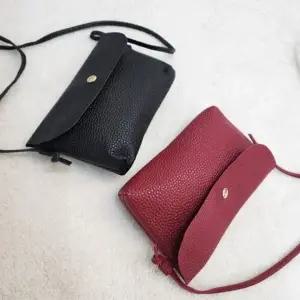 [하프클럽/]크로스백 2컬러 미니 가방 소지품 레드 여행용 데일리