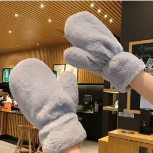 [하프클럽/]보온장갑 싸더라 벙어리장갑 부드러운 따뜻한 퍼 겨울