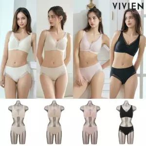 비비안 26SS 슬림 젤리퓨징 브라팬티 4세트
