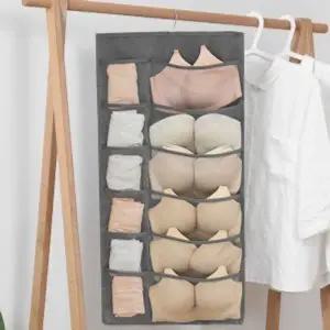 [하프클럽/]포켓 수납걸이 그레이 30칸 행잉속옷걸이 행잉수납포켓