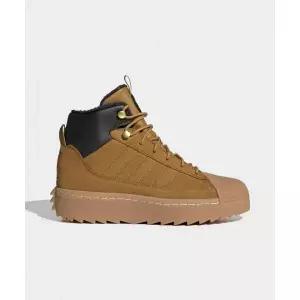 매장정품 ADIDAS 아디다스 KIDS 슈퍼스타 윈터 트렉 부츠 주니어 - 브라운 JQ0345 1550634