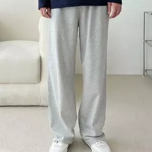 [하프클럽/]남성용 루즈핏 조거팬츠 트레이닝 트랙 무지 운동복
