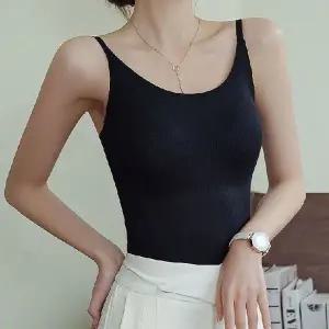 [하프클럽/]여성용 캡내장 이너웨어 데일리 티셔츠 끈 나시
