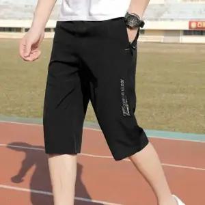 [하프클럽/]아이스 쿨 7부 러닝 반바지 남성 스포츠 팬츠