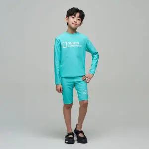 매장정품 NATIONAL GEOGRAPHIC KIDS K242UWL640 5부 레깅스 MINT 5005349701 280478