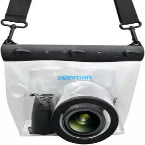 존맨 DSLR 카메라 범용 방수 수중 하우징 케이스 파우치 백 캐논 니콘 소니 펜탁스 브랜드 디지털 SLR