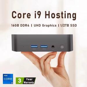 2026 인텔 코어 i9 8950HK 휴대용 i9 미니 PC 컴퓨터 윈도우 11 프로 16GB 램 1TB M.2 SSD 게이밍 미니 컴