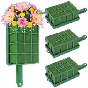 4 PCS 플로럴 폼 케 꽃꽂이용 2x48x33인치 아치형 신선한 꽃 인공 위한 부케 플라워 홀더 습식