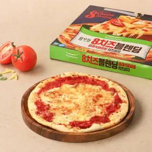 풀무원 브랜드관 8치즈블렌딩 클래식토마토 치즈피자_340g