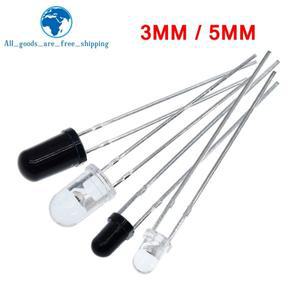 TZT 102050개 3mm 5mm 940nm LED 적외선 발광체 및 IR 수신기 301A 용