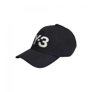 매장정품 Y-3 클래식 로고 캡 - 블랙:화이트 / JP1142