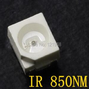 IR SMD LED 다이오드 3528 적외선 CCTV 조명 1.4-1.5V 850nm