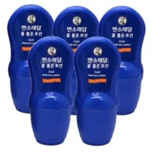 근육통 맨소래담 쿨 롤온 로션 바르는 쿨링 50ml 5개