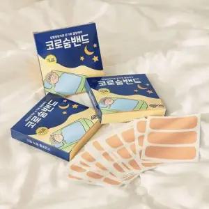 입테이프 숨쉬기 편한 코로숨밴드 입벌림 방지 60매