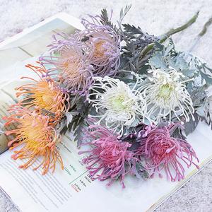 인공 지점 크랩 클로 포크 핀쿠션 화환 심기 크리스마스 꽃병